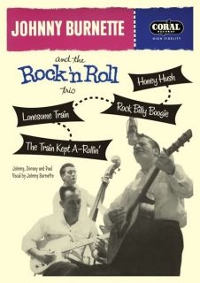Johnny Burnette Rock and Roll Trio A3 Print Rockabilly  