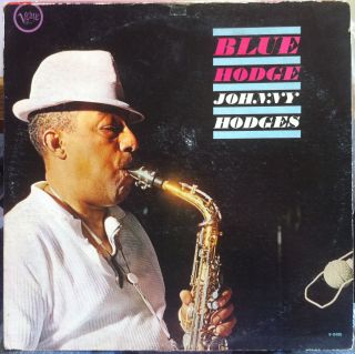 Johnny Hodges Blue LP VG V 8406 Vinyl 1967 Mono Verve Jazz Record  