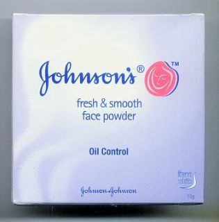 Johnson's White Face Powder Oil Control Smooth 10g  