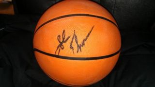 Georgetown Hoyas John Thompson Signed Basketball Certificate Boston Celtics  
