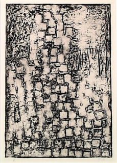 Phyllis Thompson African American Intaglio Etching '71  