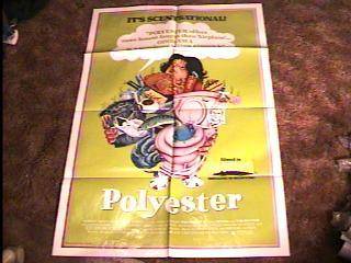 Polyester Movie Poster '81 John Waters Scarce Divine  