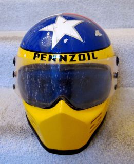 Johnny Rutherford Indy 500 Winner Simpson Race Helmet  