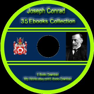 35 Joseph Conrad Collection"Heart of Darkness" eBook CD  