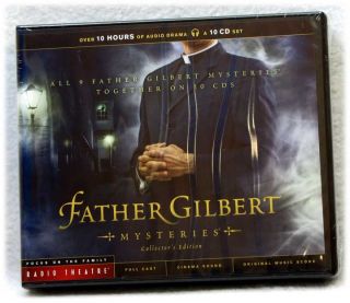 NEW Father Gilbert Complete Collection Mysteries 10 CD Audio Set Radio Theatre  