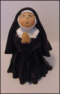 1999 Sister Folk Nun Figurine Bless This Day 40683  