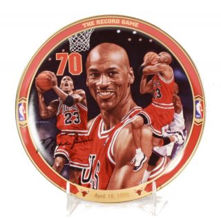Michael Jordan Return to Greatness 12 'The Record Game' Collectors Plate  