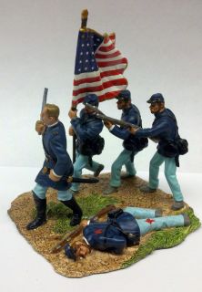 Joshua Chamberlain Union Soldiers Painted Civil War Metal Figure  