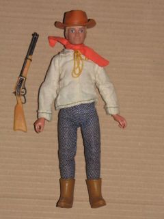 Vintage 70's Marx Gabriel Lone Ranger Danny Reid Doll  