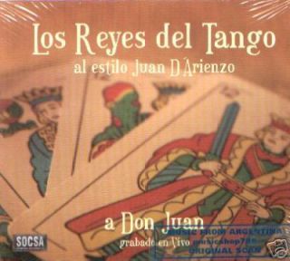 Los Reyes Del Tango Estilo Juan D' ARIENZO SEALED CD  