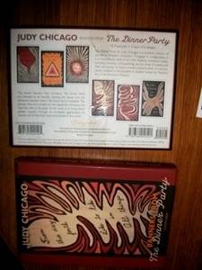 Judy Chicago Banners from The Dinner Party 18 Postcards Boxed 6 Different Card  