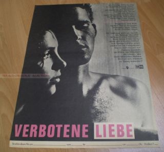 Julia Brendler Verbotene Liebe Eastgerman Poster