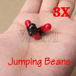 Mystery Jumping Beans Trick 3 Pcs Magic Capsule Beans