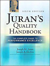 Jurans Quality Handbook The Complete Guide to Performance Excellence
