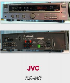 JVC RX 307 2 Channel Receiver 70 WPC