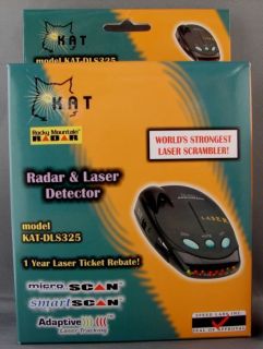 Rocky Mountain Kat DLS325 Radar Laser Detector New