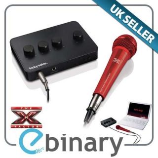 Karaoke Machine System Special Edition x Factor Lucky Voice Party Box