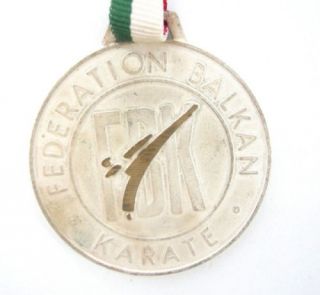 Balkan Peninsula Federation Karate Sport Medal 1995