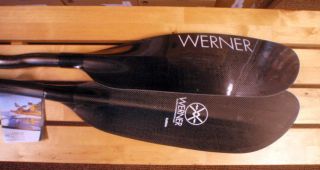 Werner Kalliste Carbon Paddle 215cm Standard Diameter Bent Shaft