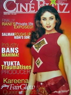 Cineblitz Mar 2002 Kareena Salman Rani Dino Amisha Riya