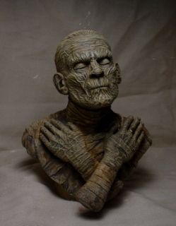 Boris Karloff Mummy 6 Bust Professional Paint