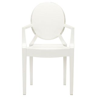 Kartell Childrens Bedroom Chair Lou Lou Ghost Kids Chair Glossy White