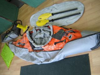  Elements AdvancedFrame Inflatable Kayak AE1012 R w Pump and Paddles
