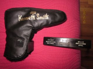 Kenneth Smith KS2000 CB Putter w Headcover