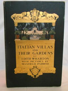 Wharton Italian Villas Gardens First 1904 Max Parrish