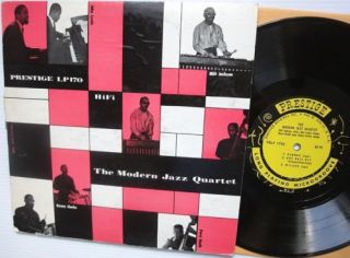 Modern Jazz Quartet 10 LP Prestige LP170 Kenny Clarke