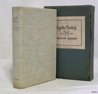 Lydia Bailey Signed Kenneth Roberts Limited First Edition 1947