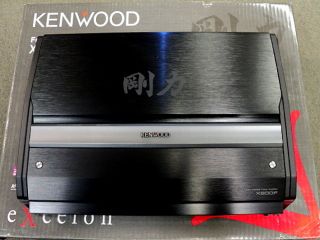 Kenwood Excelon X600F 1200W Max 4 Channel Car Audio Power Amplifier