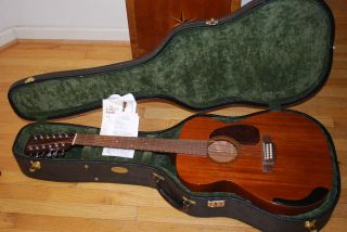 Martin 12 String Guitar Custom Jumbo w Mahogany Top Recent SN