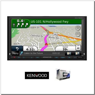 Kenwood DNX 7190 in Dash Double DIN Navigation 7 Touch Screen HD Car