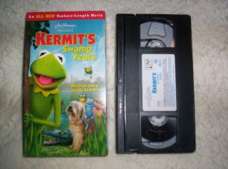 VHS 7c Kermits Swamp Years Kermit The Frog True Story Warts and All