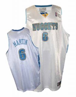 Denver Nuggets Kenyon Martin Authentic Wht Jersey 60 4X