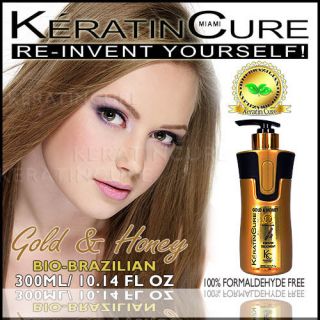 Brazilian Keratin Hair Treatment Straightener KC Gold