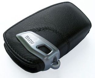 Black Genuine Key Case Fob Holder Fits 2012 Up Key Fobs New