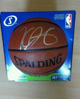 Kevin Durant Autograph Full Size Spalding Basketball Oklahoma Thunder