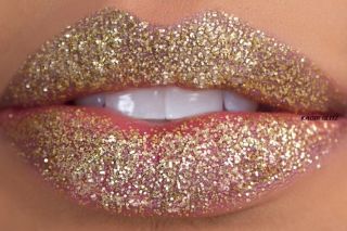 Keyshia Diors KAOIR KAOIR BRIGHT GOLD & SILVER GLITTER LIPSTICKS NEW