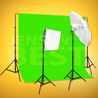 JensenBest Chroma Key Studio Kit For Photography And Video 600W With