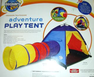 Discovery Kids Adventure Play Tent New