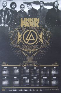 Linkin Park Milton Keynes Hong Kong Poster Calendar