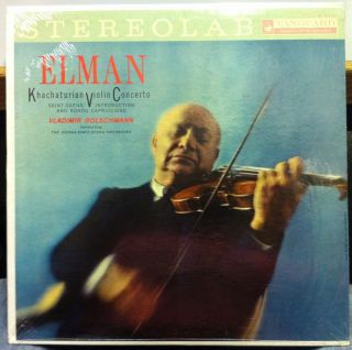 Mischa Elman Khachaturian Violin Concerto LP Mint VSD 2037 Stereo