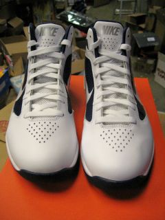 Nike Air Max Destiny TB Basketball Shoes Mens White Navy Blue