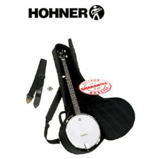 Hohner HB 25 5 String Resonator Banjo Kit Includes Gig Bag Tuner Strap