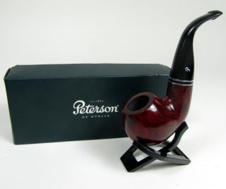 New Peterson Killarney XLO2 Red Fishtail Pipe with Box