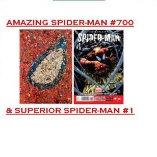SPIDER MAN #700 & SUPERIOR SPIDER MAN #1 SET COMIC KINGS VA.BEACH,VA