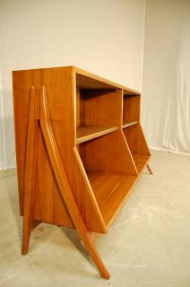 Kip Stewart Drexel Bookcase Shelving Unit Danish Modern