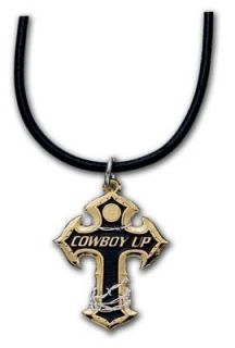 Montana Silversmiths Cowboy Up Cross Necklace